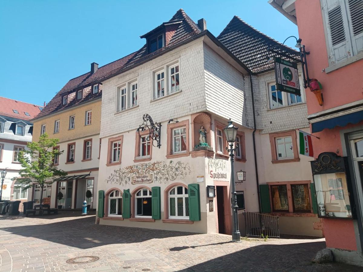 Appartement Altstadt, Gasthaus Hirsch Hirschhorn Eksteriør billede